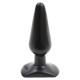 Classic Smooth Butt Plug Medium Black