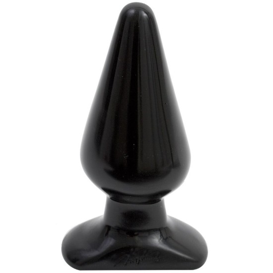 Classic Smooth Butt Plug Large Black