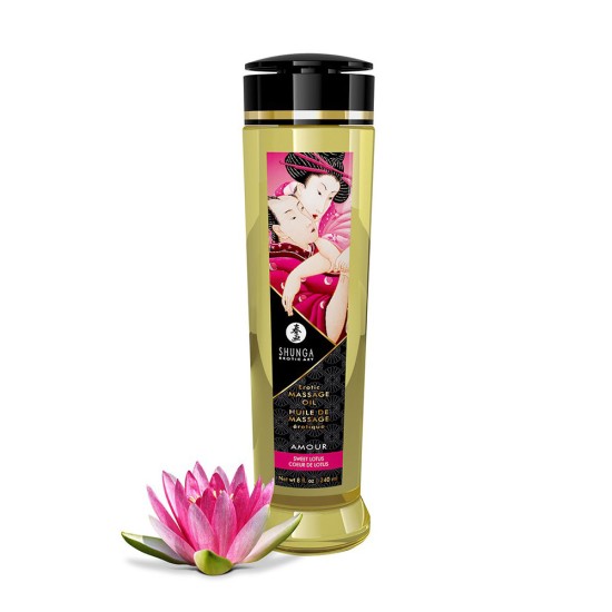 Shunga Massage Oil Amour Sweet Lotus 240ml