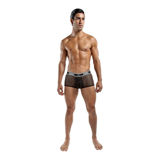 Male Power Peep Show Mini Short Black