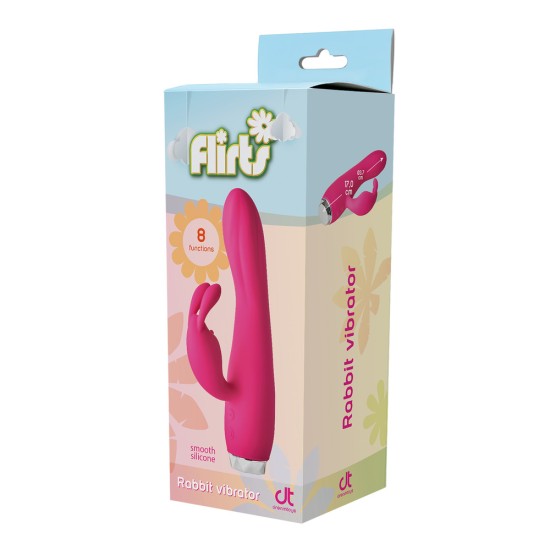 Flirts Rabbit Vibrator Pink