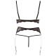 Abierta Fina Pearl Bra Suspender And String