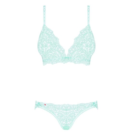 Obsessive Delicanta Set Mint Bra And Panties