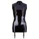 Black Level Vinyl Dress with Suspenders