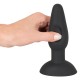 Black Velvet Thumping Rectum Butt Plug