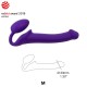 Strap On Me Silicone Bendable Strapless Strap On Medium Purple