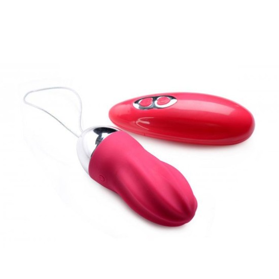 XR 36X Swirled Vibrating Remote Control Egg