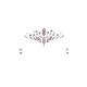 Le Desir Dazzling Crowned Face Bling Sticker