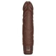 Stud Silicone Woody Flesh Brown Vibrator