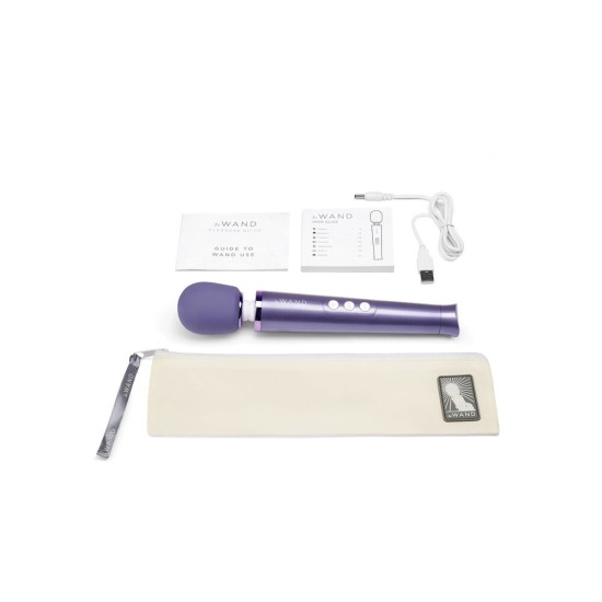 Le Wand Petite Rechargeable Vibrating Massager Violet