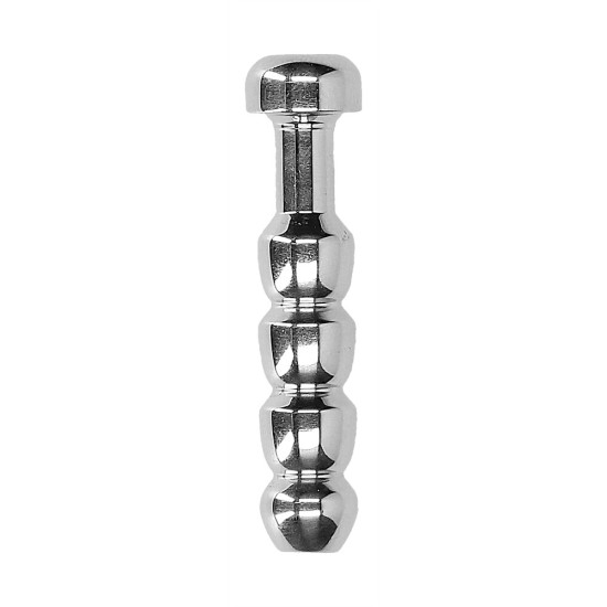 Ouch Urethral Sounding Stainless Steel Ridged Plug