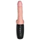 King Cock Plus Triple Threat 6.5 Inch Thrusting Cock Flesh Pink