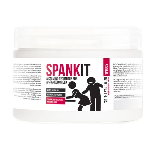 Spank It A Calming Technique For A Spanked Cheek Cream 500 ml