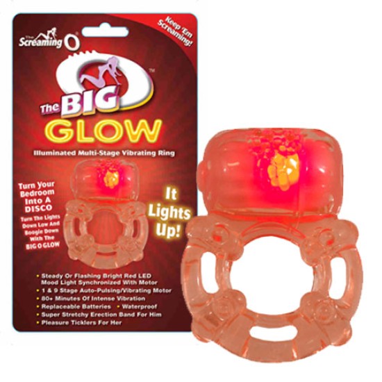 Screaming O The Big O Glow Vibrating Cock Ring