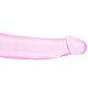 Double Fun Pink Strapless Strap On Dildo