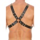 Heavy Duty Leather And Chain Body Harness