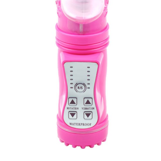 Pink Rabbit Vibrator With Thrusting Motion